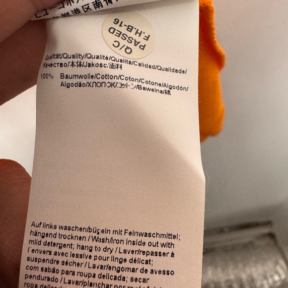 NWT Orange BOSS T Shirt XXL - Picture 4 of 4